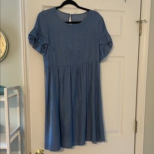 Blue women's  Dress
